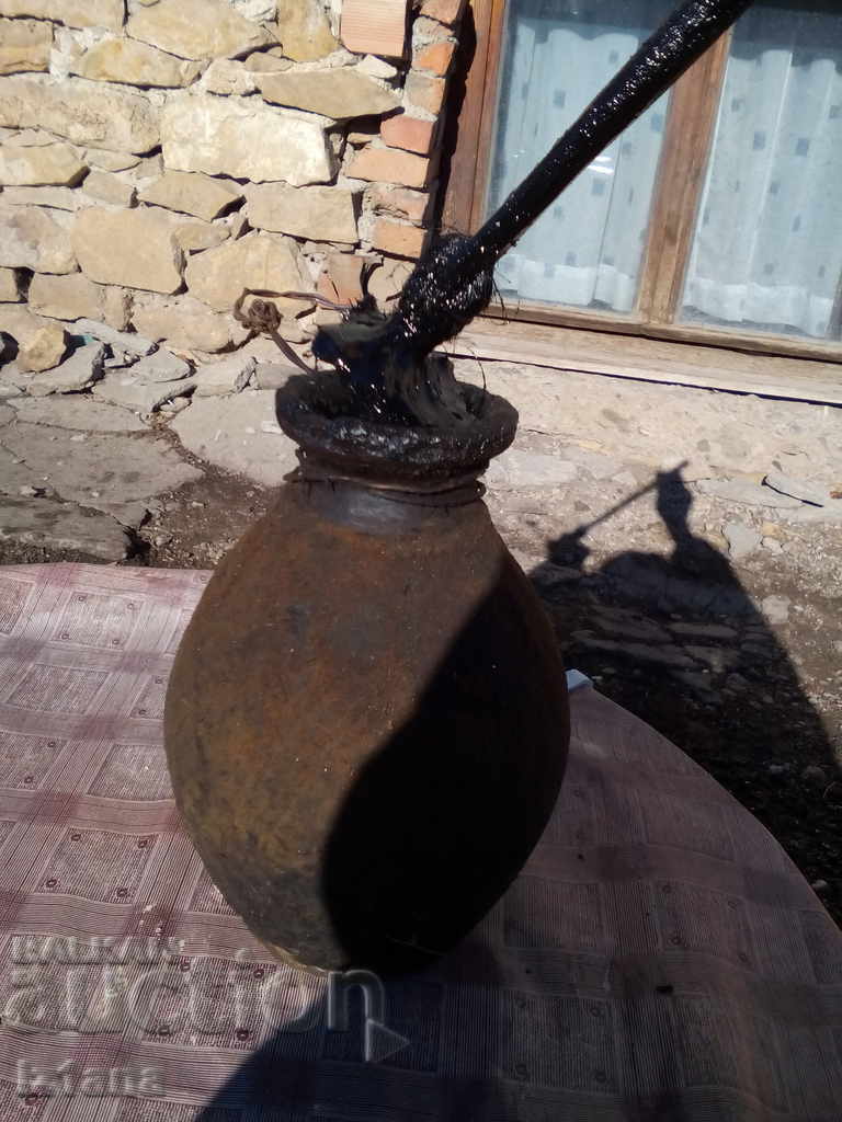 Antique δοχείο γράσου - 5 Antique δοχείο γράσου - 5