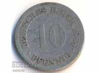 Germany 10 pfennig 1888