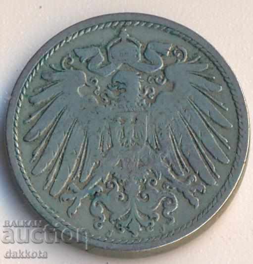 Германия 10 пфенига 1900j с цена € 5.00 | 9.78 лв.