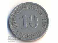 Германия 10 пфенига 1900a