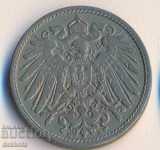 Германия 10 пфенига 1901е с цена € 4.00 | 7.82 лв.