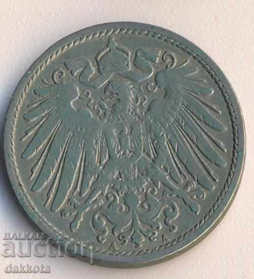 Germany 10 pf 1902a with price 1.95 BGN | € 1.00 Germany 10 pf 1902a with price 1.95 BGN | € 1.00