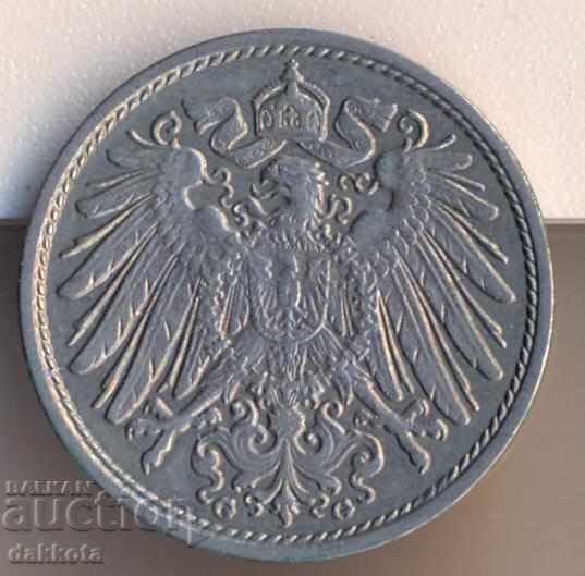 Германия 10 пфенига 1914g с цена € 5.00 | 9.78 лв.