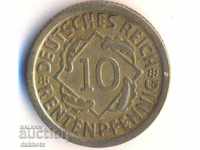 Германия 10 рентенпфенига 1924d
