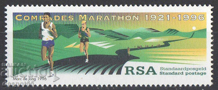 1996. South Africa. 75 y. Friends of the marathon.