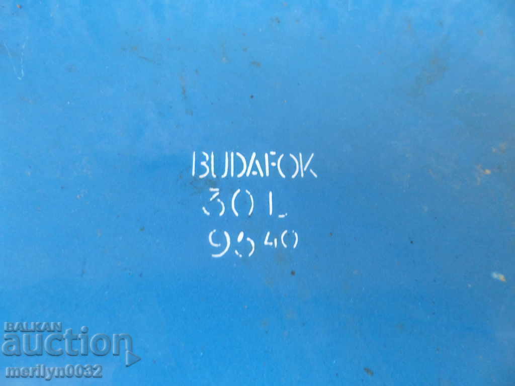 Old enameled pot barrel cauldron bucket enamel 30 liters - 6 Old enameled pot barrel cauldron bucket enamel 30 liters - 6