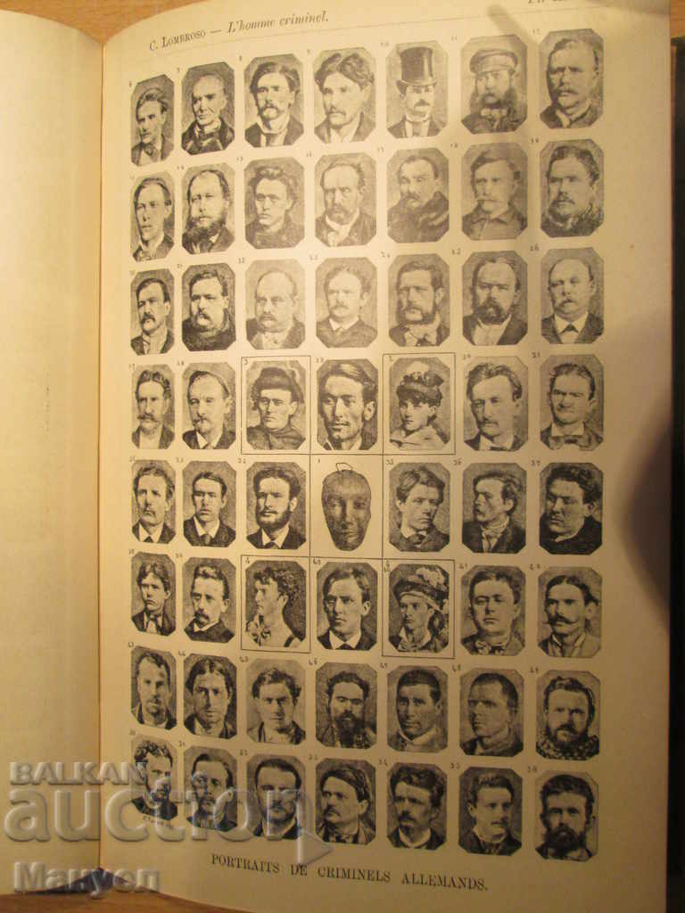 Auction  Atlas of Crime, France, Criminology, Police.RRRRR