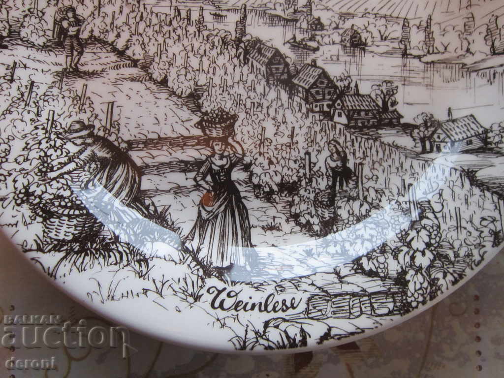 Great German porcelain plate markings porcelain with price 65.20 BGN | € 33.34 Great German porcelain plate markings porcelain with price 65.20 BGN | € 33.34