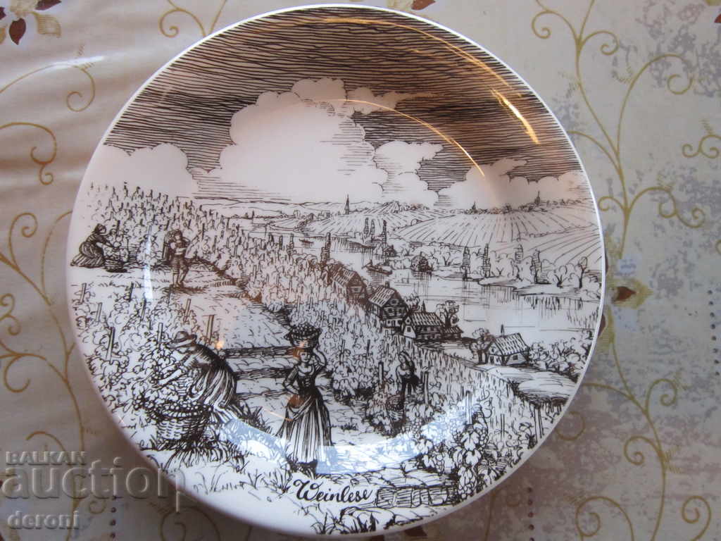 Auction Great German porcelain plate markings porcelain Auction Great German porcelain plate markings porcelain