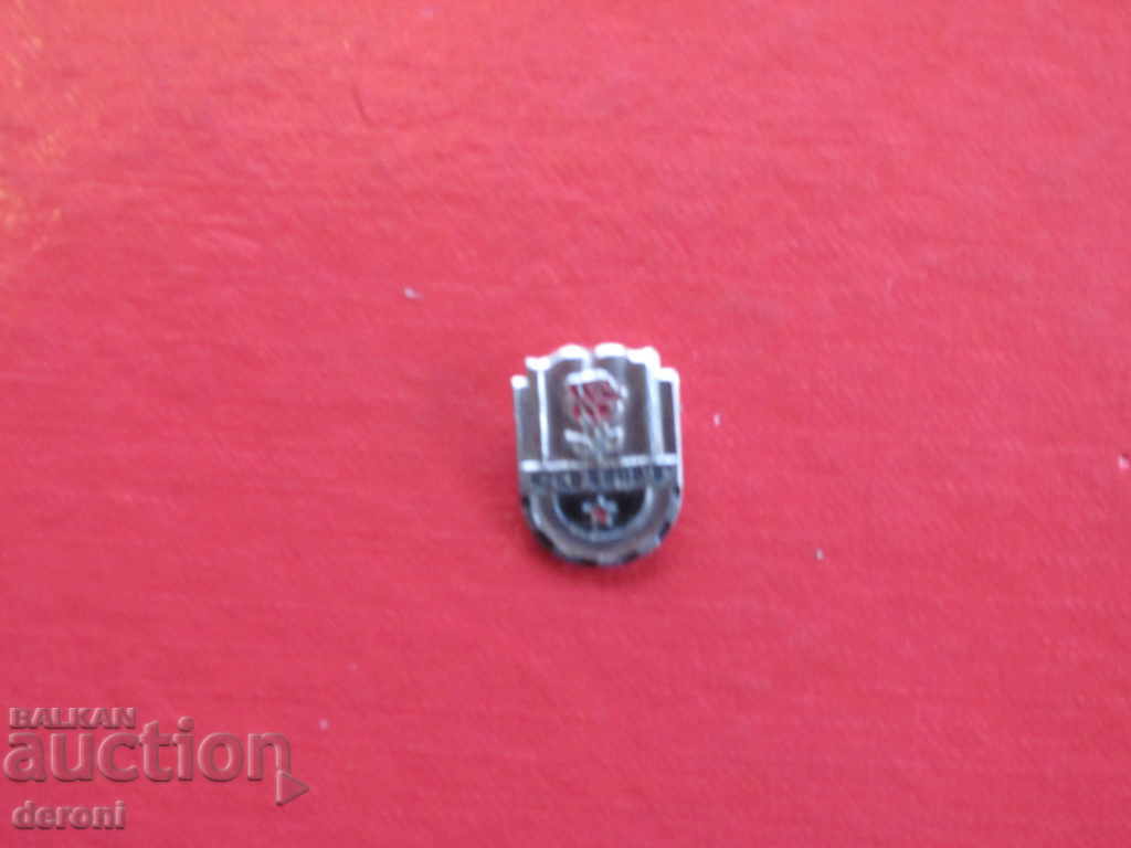 Auction Rare badge embroidered sign Sopot Auction Rare badge embroidered sign Sopot