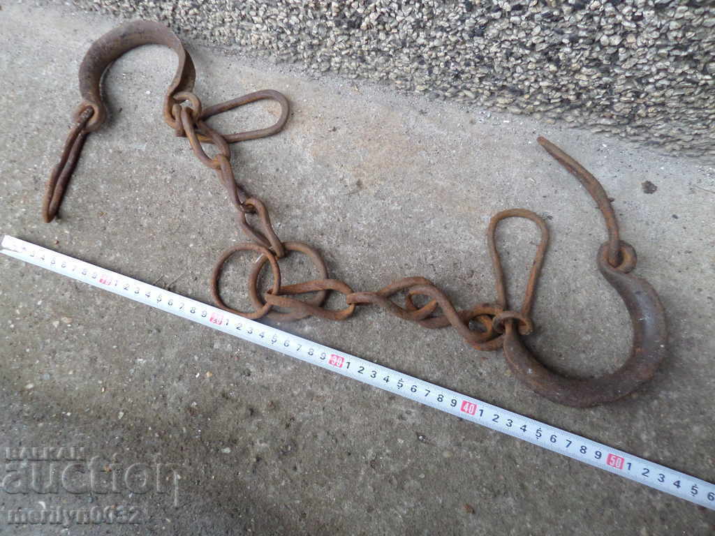 Delivery of Hand forged beads, prana, chain, wrought iron Delivery of Hand forged beads, prana, chain, wrought iron