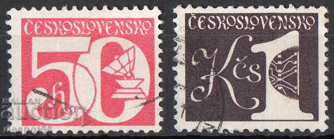 1979. Τσεχοσλοβακία. σημάδια από τον κύλινδρο.
