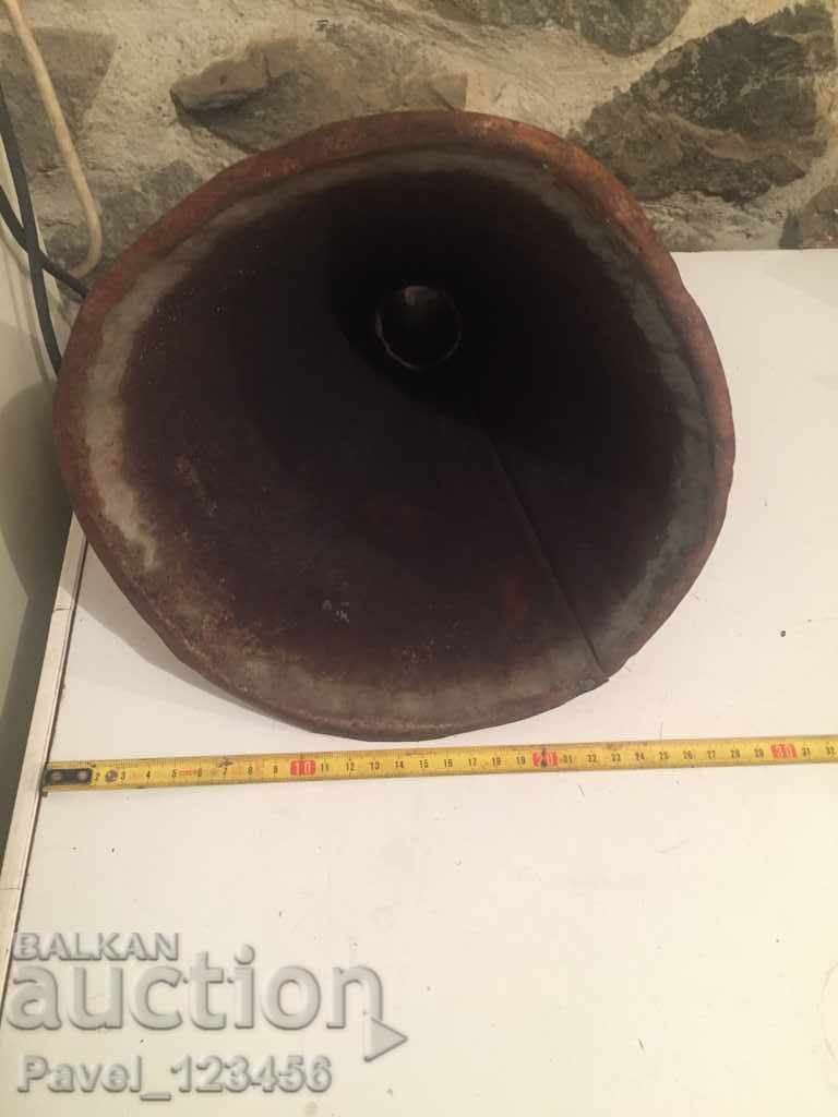 big, old, metal funnel with price 4.99 BGN | € 2.55 big, old, metal funnel with price 4.99 BGN | € 2.55