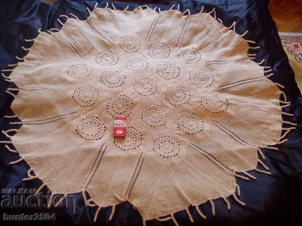 ΚΑΛΥΜΜΑ για τραπέζι - σε 1 γάντζο, Διαμ. 170 εκ. με κρόσσια ΚΑΛΥΜΜΑ για τραπέζι - σε 1 γάντζο, Διαμ. 170 εκ. με κρόσσια