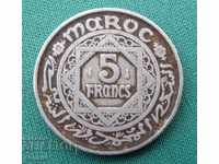 Morocco 5 Frank 1950