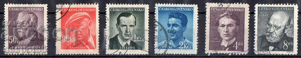 1949. Cehoslovacia. laureati ai premiului Nobel.