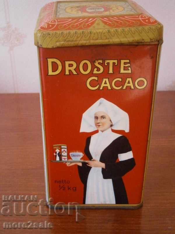 ΜΕΤΑΛΛΙΚΟ ΚΟΥΤΙ ΤΟΥ ΚΑΚΑΟ - Droste ΚΑΚΑΟ - 5 ΜΕΤΑΛΛΙΚΟ ΚΟΥΤΙ ΤΟΥ ΚΑΚΑΟ - Droste ΚΑΚΑΟ - 5