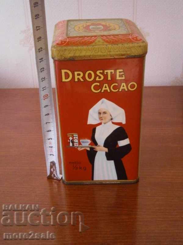 ΜΕΤΑΛΛΙΚΟ ΚΟΥΤΙ ΤΟΥ ΚΑΚΑΟ - Droste ΚΑΚΑΟ - 7 ΜΕΤΑΛΛΙΚΟ ΚΟΥΤΙ ΤΟΥ ΚΑΚΑΟ - Droste ΚΑΚΑΟ - 7