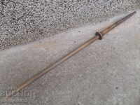 Veche furcă din lemn, lemn, din lemn, fus, primitiv