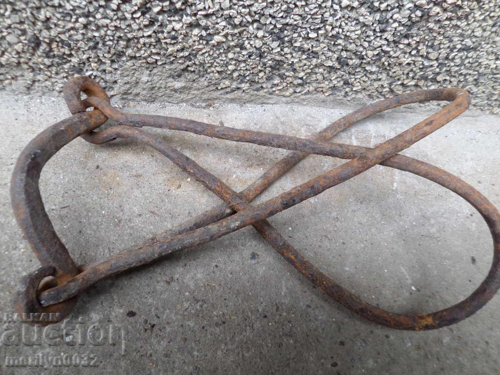 Hand-forged bovine beeches wrought iron chain - 5 Hand-forged bovine beeches wrought iron chain - 5