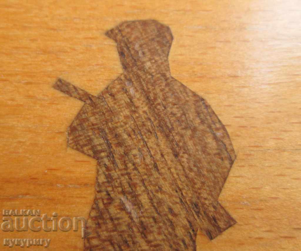 Painting Applied Painting Tree Invasion "Hunter" Landscape USSR with price 40.00 BGN | € 20.45