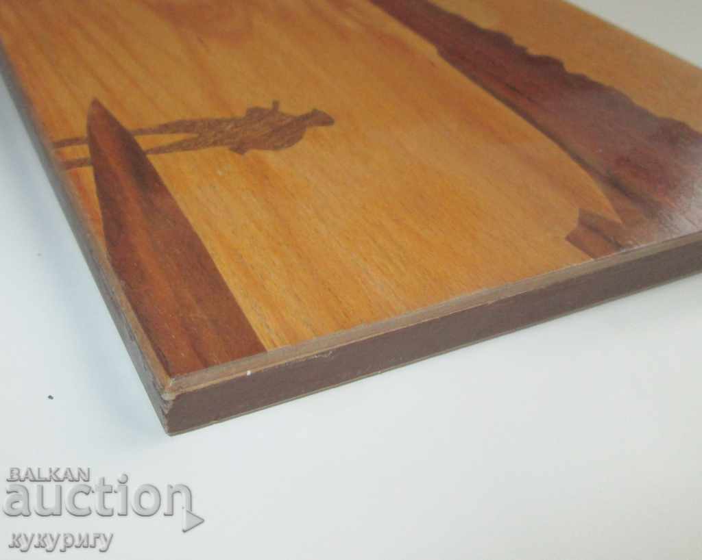 Delivery of Painting Applied Painting Tree Invasion "Hunter" Landscape USSR