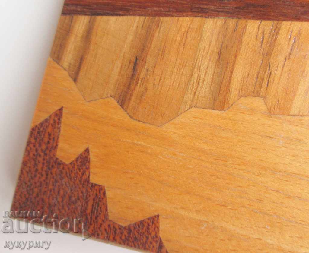 Painting Applied Painting Tree Invasion "Hunter" Landscape USSR - 5