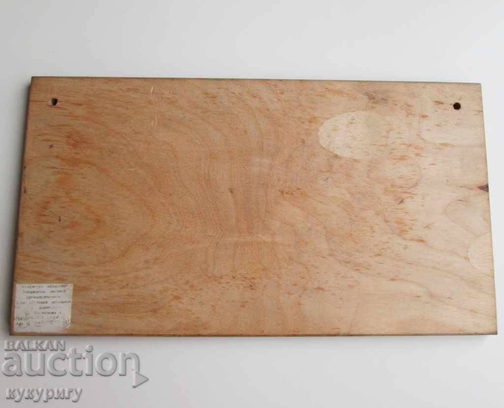 Painting Applied Painting Tree Invasion "Hunter" Landscape USSR - 7