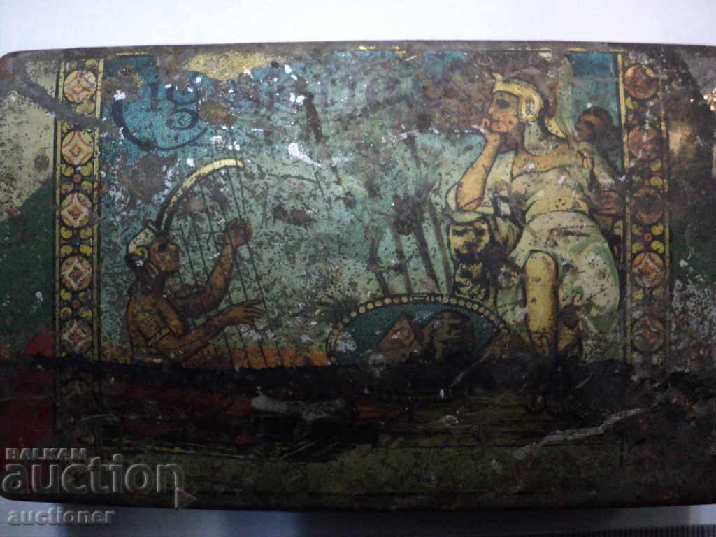 STARA METAL CIGARETTE CARTON. BULGARIA. - 6