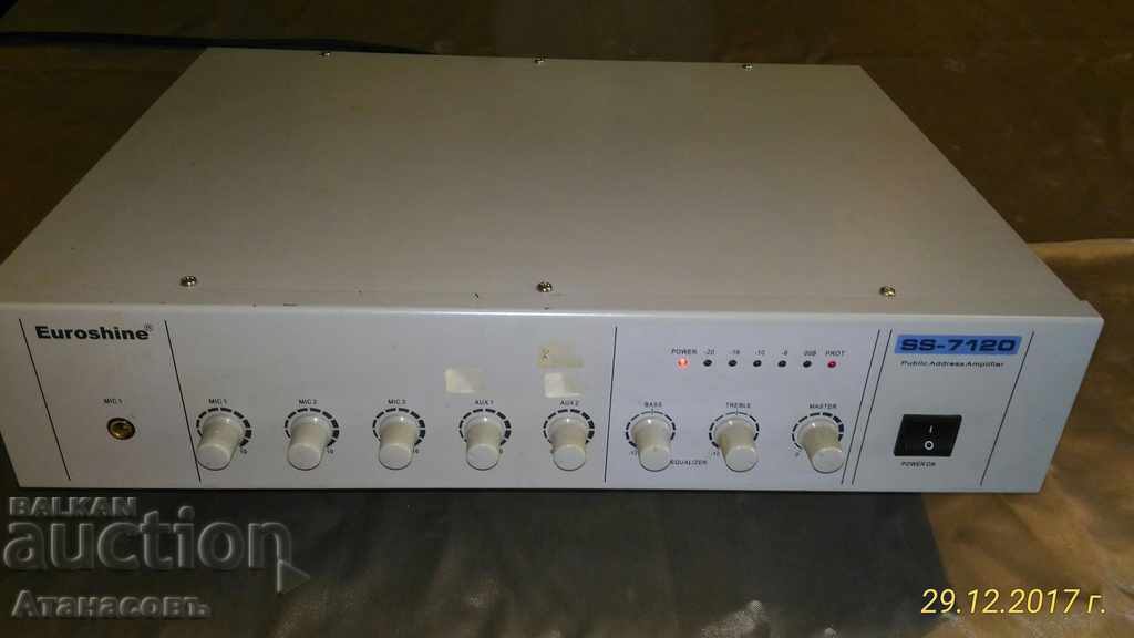 Amplifier Euroshine ss-7120 Amplifier Euroshine ss-7120