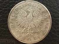 2 zloty Poland 1933