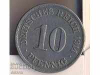 Germania 10 pfenigi 1914j