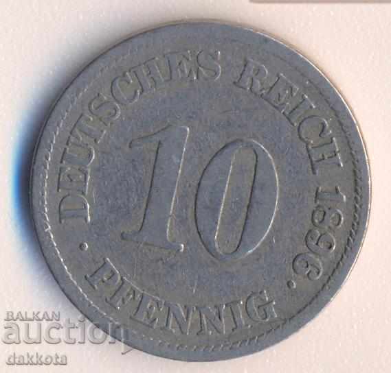 Германия 10 пфенига 1896e Германия 10 пфенига 1896e