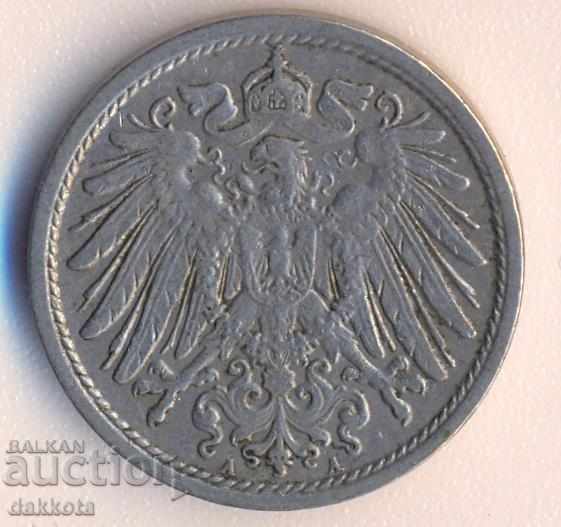 Germany 10 pfennig 1913a with price 2.30 BGN | € 1.18