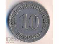 Germany 10 pfennig 1913a