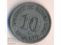 Germania 10 pfennig 1900a