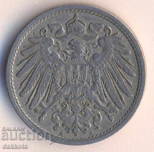 Γερμανία 10 εκατοστά του μάρκου 1906a με τιμή 1.50 BGN | € 0.77 Γερμανία 10 εκατοστά του μάρκου 1906a με τιμή 1.50 BGN | € 0.77