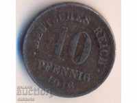 Germany 10 pfennig 1916a
