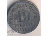 Германия 10 пфенига 1921, цинк