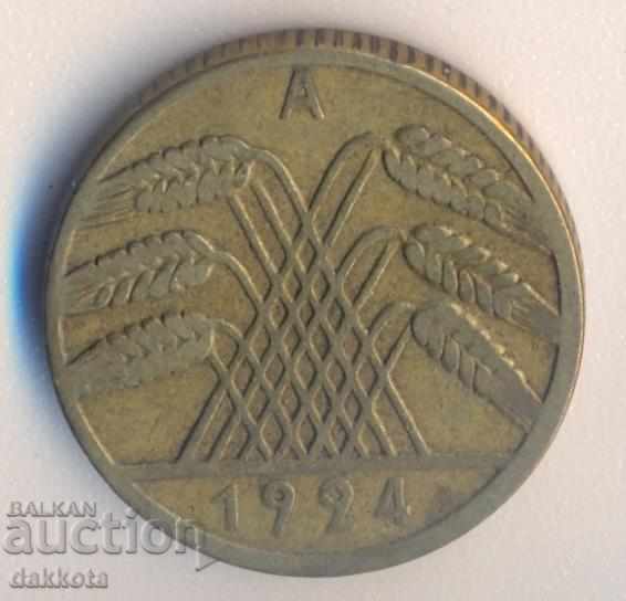 Germania 10 rentenpfeniga 1924 cu preț € 2.00 | 3.91 BGN