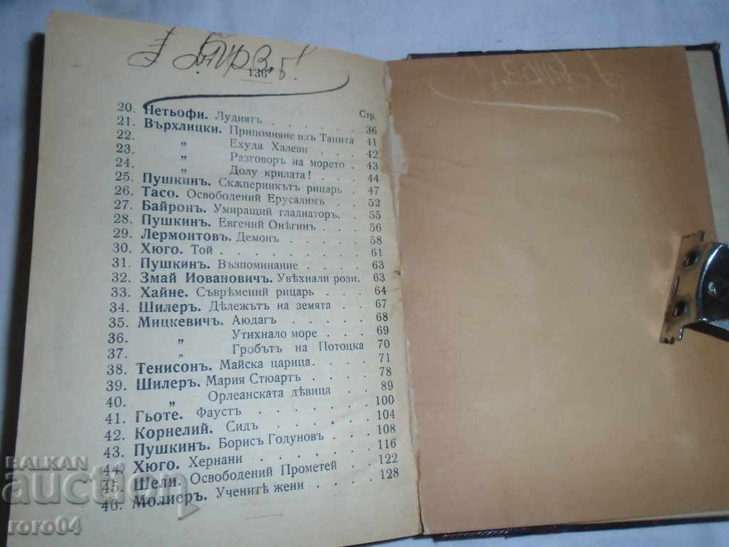 Delivery of OF THE GREAT POETS - POEMS - IVAN VAZOV Delivery of OF THE GREAT POETS - POEMS - IVAN VAZOV