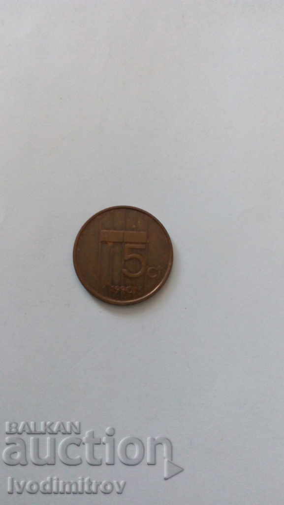Olanda 5 cenți 1990