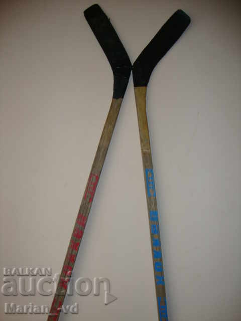 old Russian hockey sticks - 5