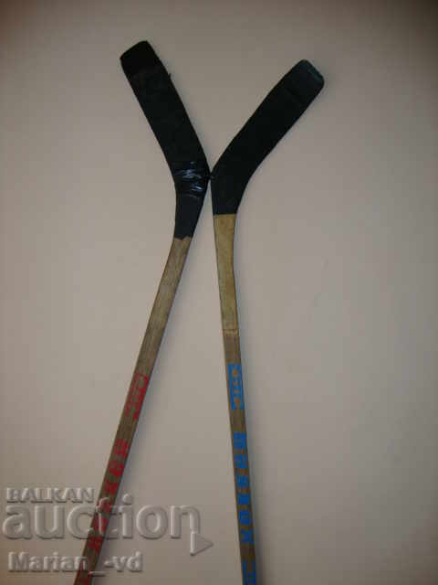 old Russian hockey sticks - 6