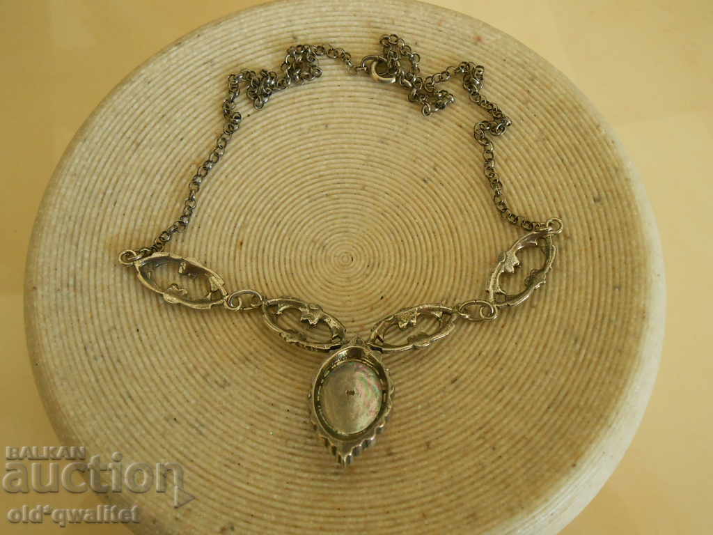 Delivery of SILVER necklace / necklace with Rhodochrosite, SILVER 835 Delivery of SILVER necklace / necklace with Rhodochrosite, SILVER 835