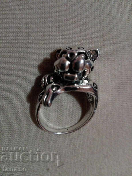 Auction Men's ring - dog, rocker, heavy metal, punk Auction Men's ring - dog, rocker, heavy metal, punk