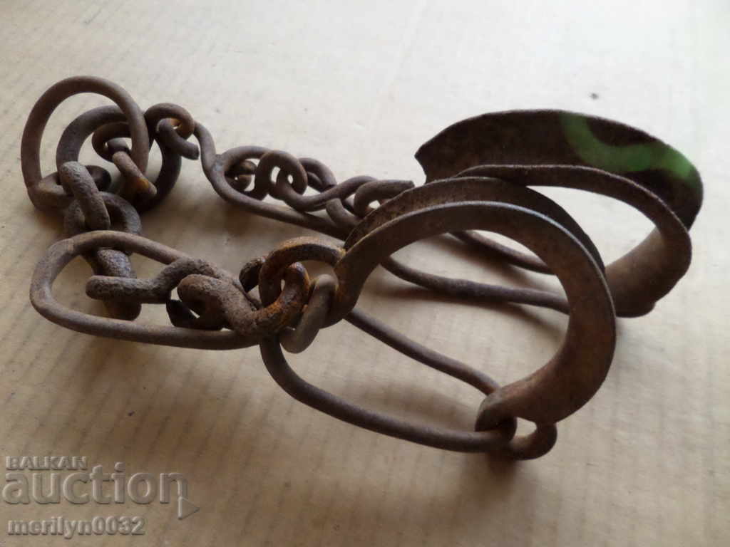 Old hand forged beads, chains, pranks, chains - 7 Old hand forged beads, chains, pranks, chains - 7