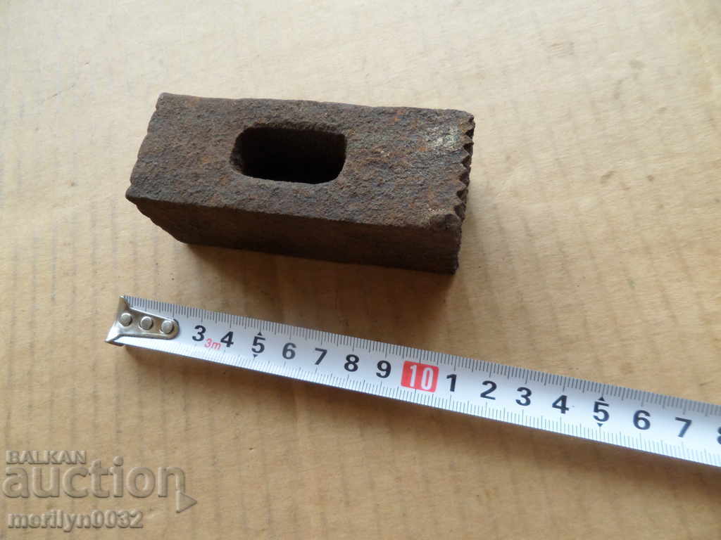 Very old hammer for cut stone over 100 years, wrought iron - 6 Very old hammer for cut stone over 100 years, wrought iron - 6