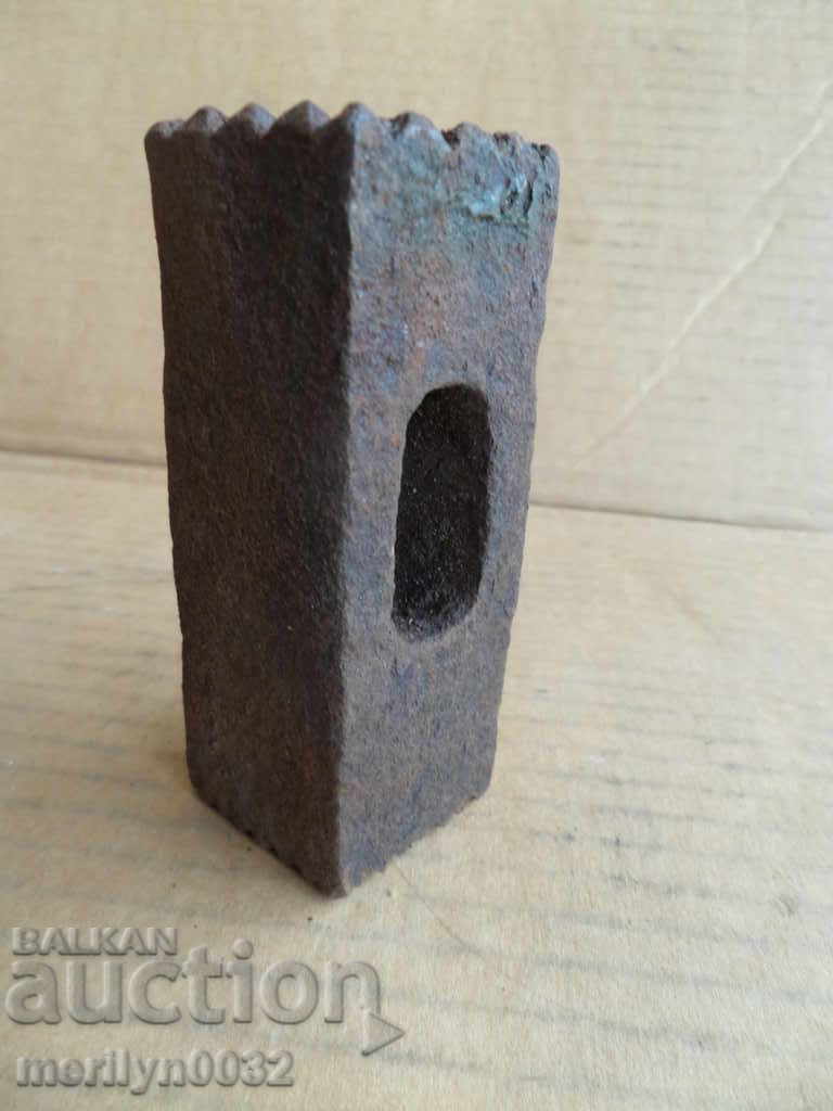 Very old hammer for cut stone over 100 years, wrought iron - 7 Very old hammer for cut stone over 100 years, wrought iron - 7