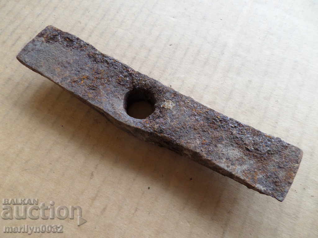 Very old hammer for cut stone over 100 years, wrought iron with price 43.00 BGN | € 21.99 Very old hammer for cut stone over 100 years, wrought iron with price 43.00 BGN | € 21.99
